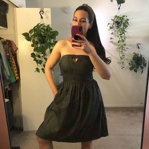 EUC Calvin Klein Stapless A-Line Midi Dress Sz 6